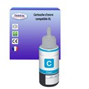 T3AZUR - Encre compatible Epson T6732 (C13T67324A) - Cyan 70ml