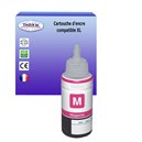 T3AZUR - Bouteille d'encre compatible Epson T6733 (C13T67334A) - Magenta 70ml