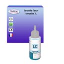 T3AZUR - Bouteille d'Encre compatible Epson T6735 (C13T67354A)  - Light Cyan 70ml
