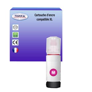 T3AZUR - Encre compatible Epson 102 (C13T03R340) - Magenta 70ml