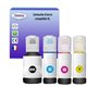 T3AZUR - Lot de 4 Encre compatible Epson 102
