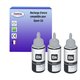 T3AZUR - Lot de 3 Encres compatibles Epson 111 (C13T03M140) - Noire 120ml