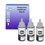 T3AZUR - Lot de 3 Encres compatibles Epson 111 (C13T03M140) - Noire 120ml