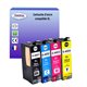 Lot de 4 Cartouches compatibles Epson T40D