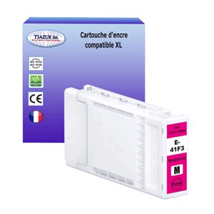 Cartouche compatible Epson T41F3 (C13T41F340/C13T41R340) - Magenta 350ml
