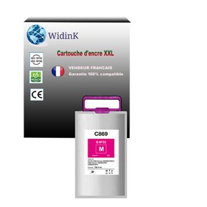 Cartouche compatible Epson T9733 (C13T973300) - Magenta - 22 000 pages