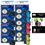 Lot 10 Cartouches compatibles Brother LC1100 / LC980 / LC 1100 / LC 980 XL + Pack de 20 papiers photos A6 Brillant 230gr