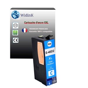 Cartouche compatible Epson SureColor SC-T3100M MFP, T3100N, T40D2- Cyan 56ml