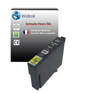 Cartouche compatible Epson WorkForce WF2880DWF, WF2885DWF, 502 XL- Noire