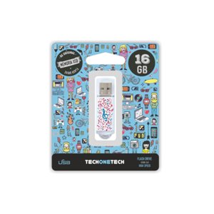 TechOneTech Clé USB Tech Music Dream  Mémoire USB 2.0 16 Go 