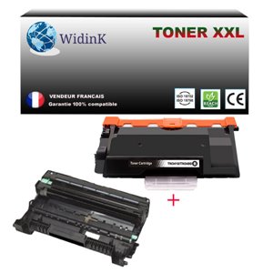 Kit Tambour+Toner compatible avec Brother TN3480 DR3400