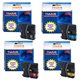 LC985 - Lot de 4 cartouches compatibles pour Brother  LC985