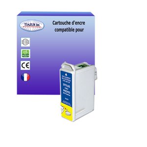 T3AZUR - Cartouche compatible pour Epson T026 - Noire