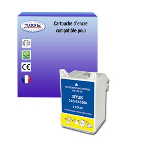 T3AZUR - Cartouche compatible Epson T041- Couleur