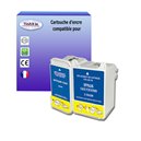 T3AZUR - Lot de 2 cartouches compatible Epson T040 - T041