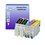 T3AZUR - Lot de 5 Cartouche compatible pour Epson T1001-T1004