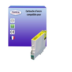 T3AZUR - Cartouche compatible pour Epson T1004 Yellow 