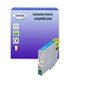 T3AZUR - Cartouche compatible pour Epson T1002 Cyan 