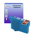 T3AZUR - Cartouche compatible pour Epson T1282 Cyan