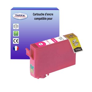 T3AZUR - Cartouche compatible pour Epson T1293 Magenta