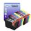 T3AZUR - Lot de 10 cartouches compatibles pour Epson T1281 / T1282 / T1283 / T1284