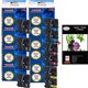 Lot de 10 cartouches compatibles pour Brother  LC985 / LC 985 + Pack de 20 papiers photos A6 Brillant 230gr