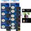 4+6 cartouches compatibles Brother MFCJ220 / MFCJ265W / MFC J220 / MFC J265W+ Pack de 20 papiers photos A6 Brillant 230gr