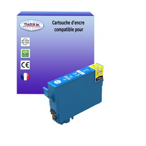T3AZUR - Cartouche compatible Epson T2992XL / T29XL  - Cyan