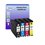 T3AZUR - Lot de 4 Cartouches compatibles Epson T7551 / T7552 / T7553 / T7554 XL