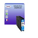 T3AZUR - Cartouche compatible pour Epson T7552XL - Cyan
