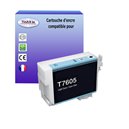 T3AZUR - Cartouche compatible Epson T7605 XL - Photo Cyan