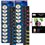 5+15 cartouches compatibles Brother DCPJ315W / DCPJ515W / DCP J315W / DCP J515W+ Pack de 20 papiers photos A6 Brillant 230gr