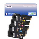 Lot de 4 Toner compatibles Xerox Phaser 6020/ 6022 