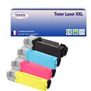 Lot de 4 Toners génériques Xerox Phaser 6125