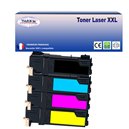 Lot de 4 Toners compatibles Xerox Phaser 6128