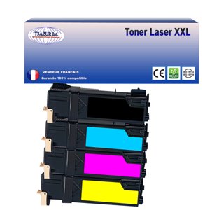 Lot de 4 Toners compatibles Xerox Phaser 6128