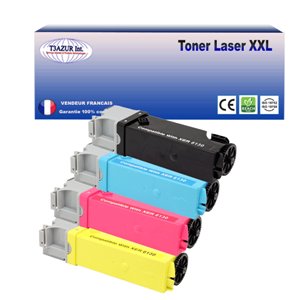Lot de 4 Toners génériques Xerox Phaser 6130 