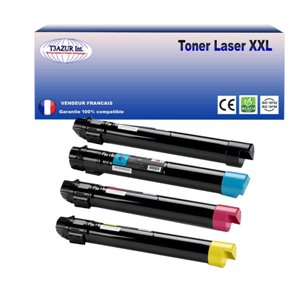 Lot de 4 Toners compatibles Xerox Phaser 7500