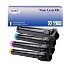 Lot de 4 Toners compatibles Xerox WorkCentre 7425/ 7428/ 7435