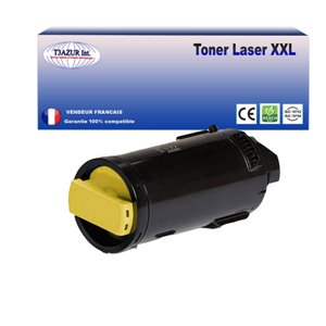 Toner compatible Xerox VersaLink C600/C605 (106R03922/106R03906/106R03898) Jaune - 16 800 pages