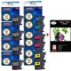 4+6 Cartouches compatibles Brother MFCJ4410DW / MFCJ4510DW / MFC J4410DW /MFC J4510DW+Pack de 20 papiers photos A6 Brillant 230g