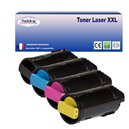 Lot de 4 Toners compatibles Xerox VersaLink C600/ C605 