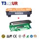 T3AZUR - Toner+Tambour compatible Brother TN1050 + DR1050