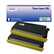 T3AZUR - Lot de 2 Toners Laser génériques Brother TN3060/TN6600/TN7600 - 6 000 pages