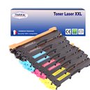 T3AZUR - Lot de 8 Toners compatibles Brother TN-241/ TN-245 