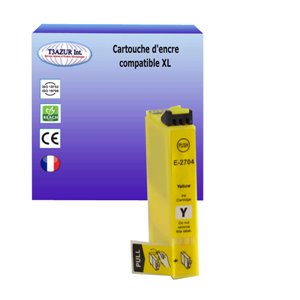 T3AZUR - Cartouche compatible pour Epson T2704/ T2714 XL - Yellow