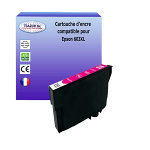 T3AZUR - Cartouche compatible Epson T03A3/T03U3 (603XL) - Magenta 350 pages