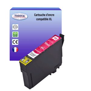 T3AZUR - Cartouche Epson compatible T1633 XL- Magenta  (avec puce)