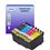 T3AZUR  - Lot de 8 Cartouches compatibles pour Epson T1631 /T1632 /T1633 /T1634 XL  (avec puce)