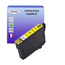 T3AZUR - Cartouche Epson compatible T1814 XL - Yellow  (avec puce)